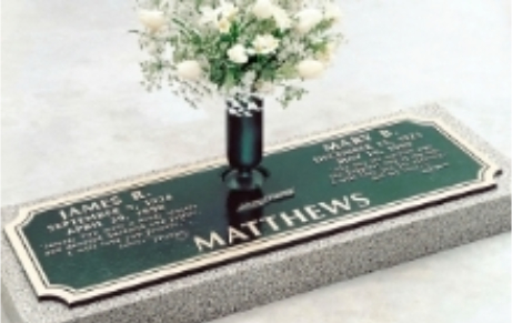 funeral marker
